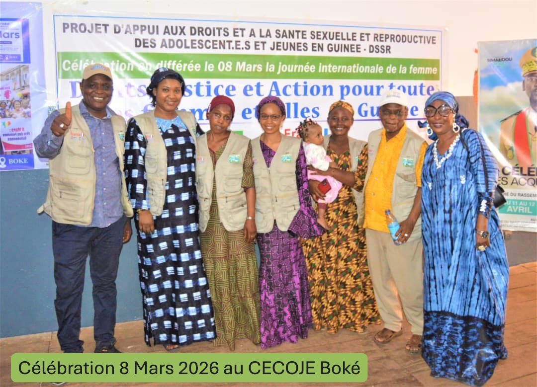 Célébration 8 Mars le 15 Avril au CECOJE Boké